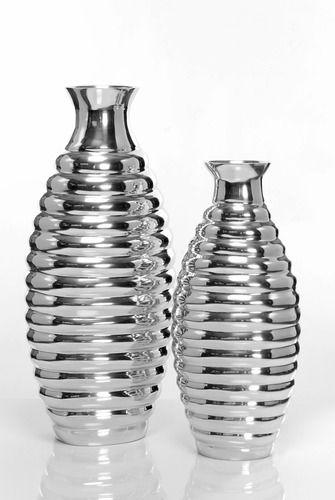 Silver Plated Flower Vases