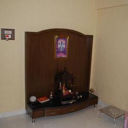 Wooden Decorative Pooja Unit