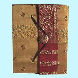 Designer Handmade Sari Cover Diary