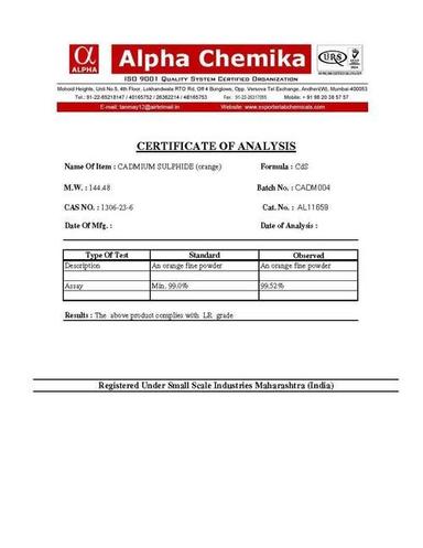 Cadmium Sulphide