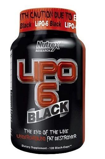Nutrex Research Lipo 6 Black Diet Supplement Capsules