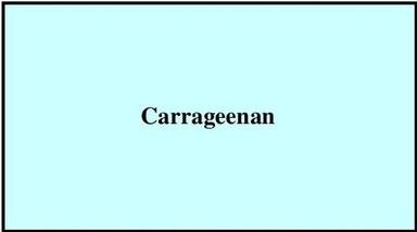Carrageenan