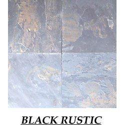 Rustic Black Slate Stone Tile