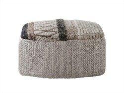 Wool Pouf