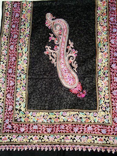 Kashmiri Pashmina Embroidery Shawls