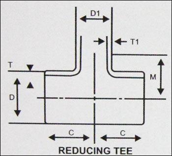 Reducing Tee For Tube