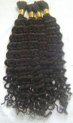 Indian Bulk Curly Hair Extensions