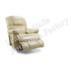 Single Seater Leather Recliner Sofa
