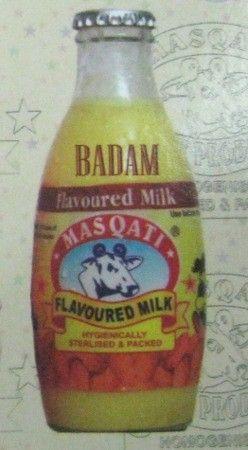 White Badam Flavored Milk