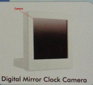 Digital Mirror Clock Camera