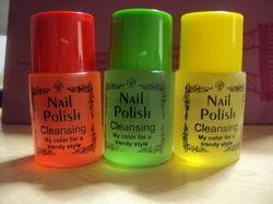 Nail Polish Cleansing
