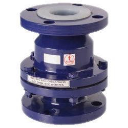 PFA Lined Ball Check Valves