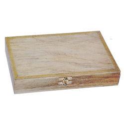  लकड़ी के हस्तशिल्प आभूषण बॉक्स और वेडिंग कार्ड बॉक्स 