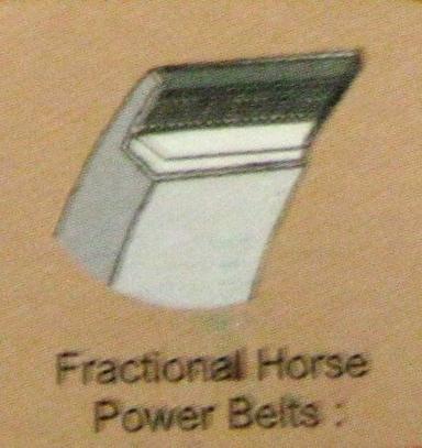 Fractional Horse Power Belts