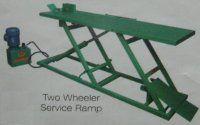 Two Wheeler Service Ramp