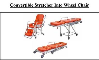 Stretcher Convertible To Wheel Chair