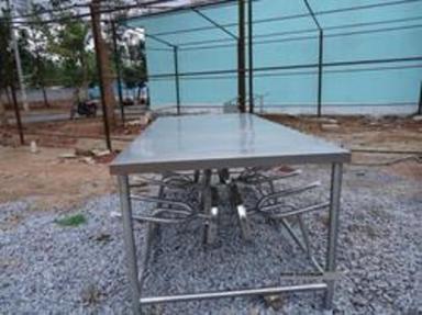 Dining Table With Foldable Type