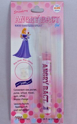 Angry Bact Hand Sanitizer Pen Spray (Strawberry)