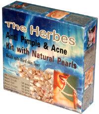 Anti Pimple And Acne Kit With Natural Pearls (4 In 1)