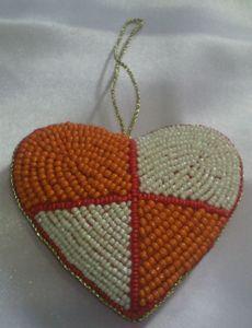 Heart Shape Christmas Ornament