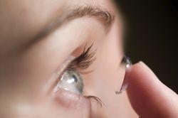 Transparent Contact Lens