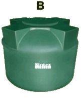 Green Color PUF Insulated Tank
