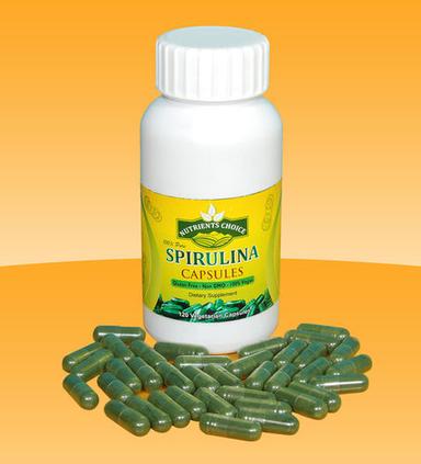 Spirulina Capsules (120 Count)