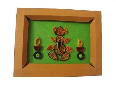 Quilling Ganesh Photo Frame