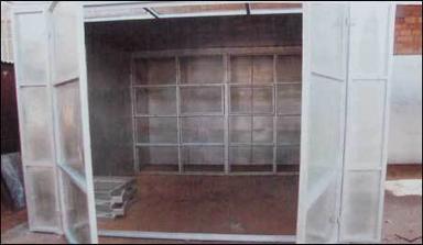 Paint Spray Booth - (Dry) Air Filteration Type