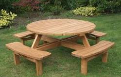 Wooden Garden Table