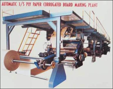 Automatic Ply Paper Corrugated Board Making Plant 