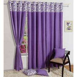 Solid Bloom Curtains