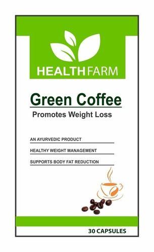 HealthFarm Green Coffee Extract Capsule-Pack of 1