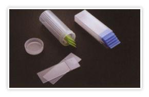 Silver Plastic Slide Mailer Container