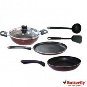 Butterfly Kroma KCP6 Set Non-stick Cookware