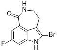 2-bromo-8-fluoro-4,5-dihydro-1H-azepino[5,4,3-cd]indol-6(3H)-one