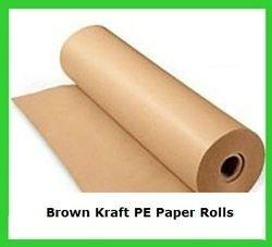 Brown Pe Coated Kraft Paper (Roll)