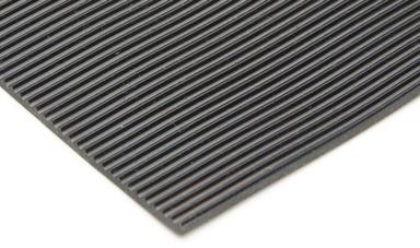 Fluted Ribbed Rubber Matting