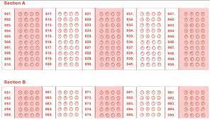 Examination Answer Sheet