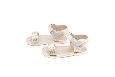 Gold And Silver Sandals