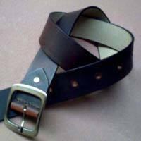 Silver Bs Leather Belts