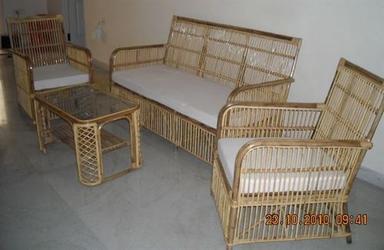 Bamboo Cane Sofa Set