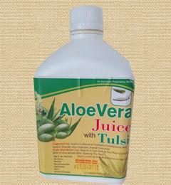 Aloe Vera and Tulsi Juice