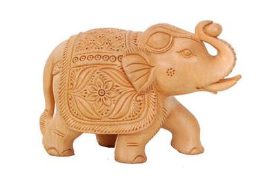 Wooden Handicrafted Elephant Statue