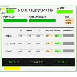 Radiator Tube Width And Height Measurement Systems