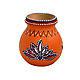 Terracotta Hand-Painted Aroma Candle Stands Warranty: 1 Year