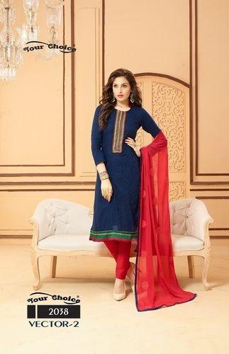 Designer Unstitched Ladies Salwar Kameez Fabrics