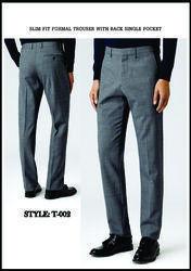 Blue Formal Trouser