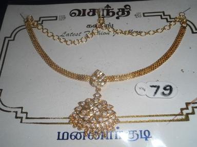 Gold Covering Necklace 