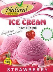 Yellow Strawberry Ice Cream Mix